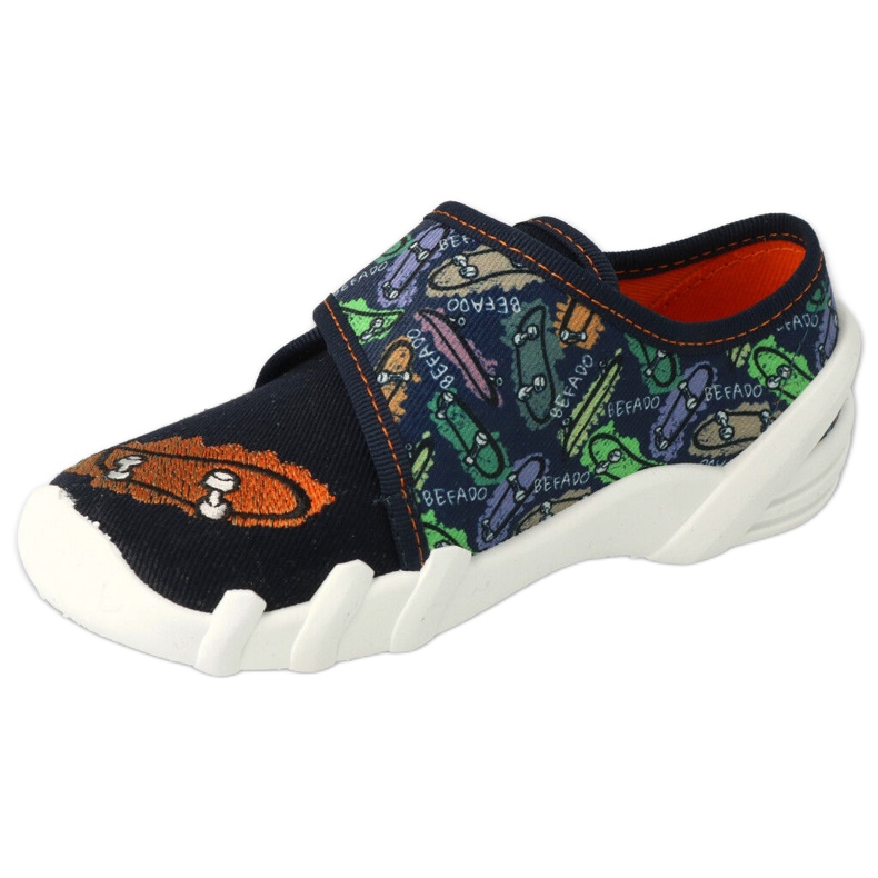 Befado Kinderschuhe 273Y345 marineblau mehrfarbig 4