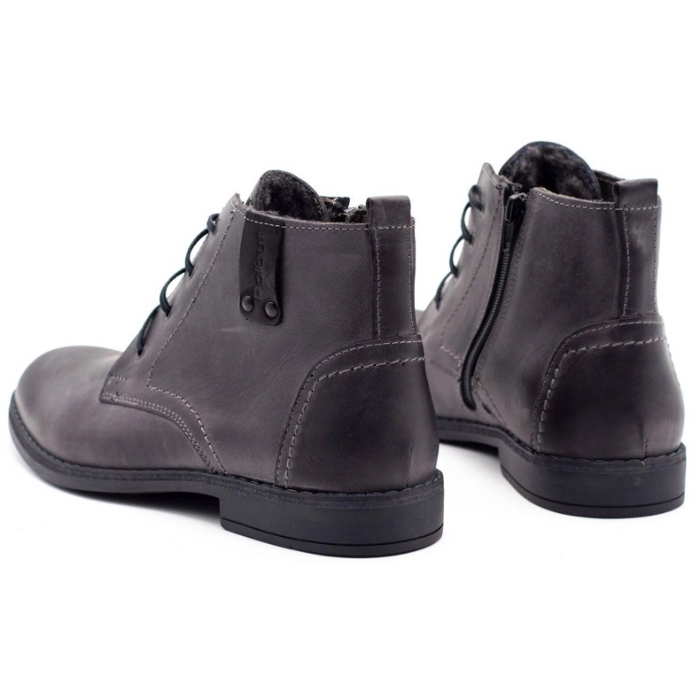 Polbut Graue Herren Winterschuhe C20 4