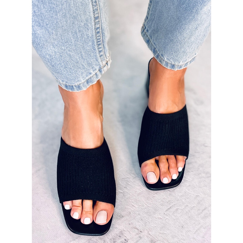 Greet Schwarze Sandaletten 1