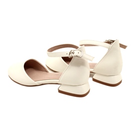 Evento Weiße Ballerinas, MISSE Kommunionsandalen 5