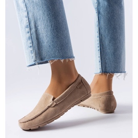 Big Star Beige Lederschuhe JJ274658 1