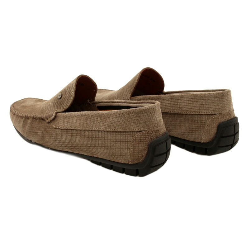 Filippo Beige Herrenmokassins, Wildleder, MP923/23 TP, Beige 4