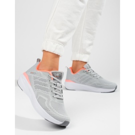 Damen Textil Sportschuhe DK grau 1