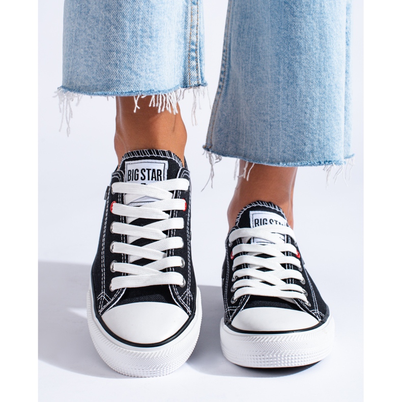 Big Star T274023906 schwarze klassische Turnschuhe 1