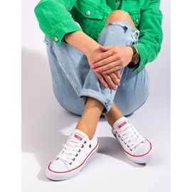 Big Star T274022101 weiße klassische Turnschuhe 1