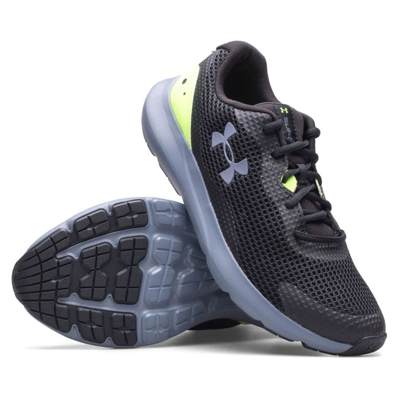 Schuhe Under Armour Surge 3 M 3024883-003 schwarz 1