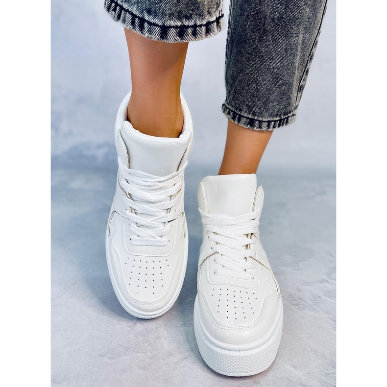 Erva Weißer High-Top-Sneaker 1