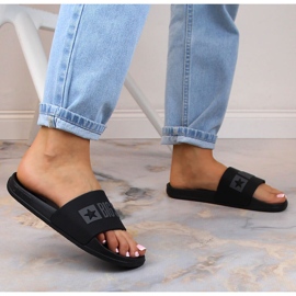 Schwarze Damen-Badeschuhe Big Star FF274A200 2