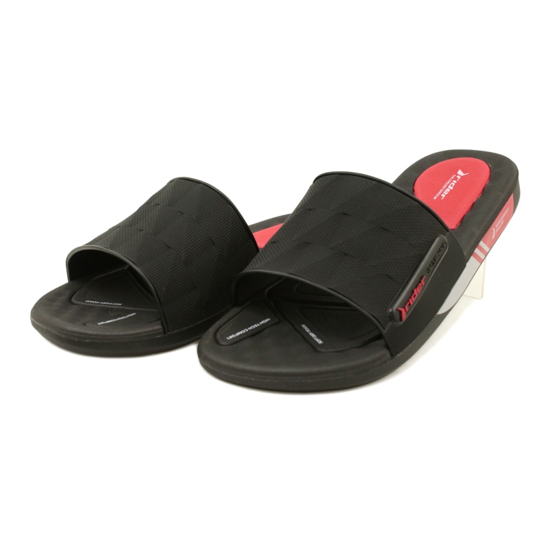 Rider 11970 Ad251 Gel-Hausschuhe für Herren schwarz 3