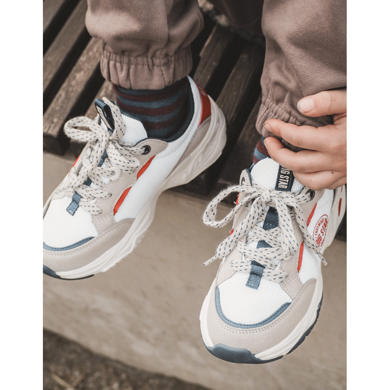 Kinder Sportschuhe Memory Foam System Big Star JJ374269 Weiß 1