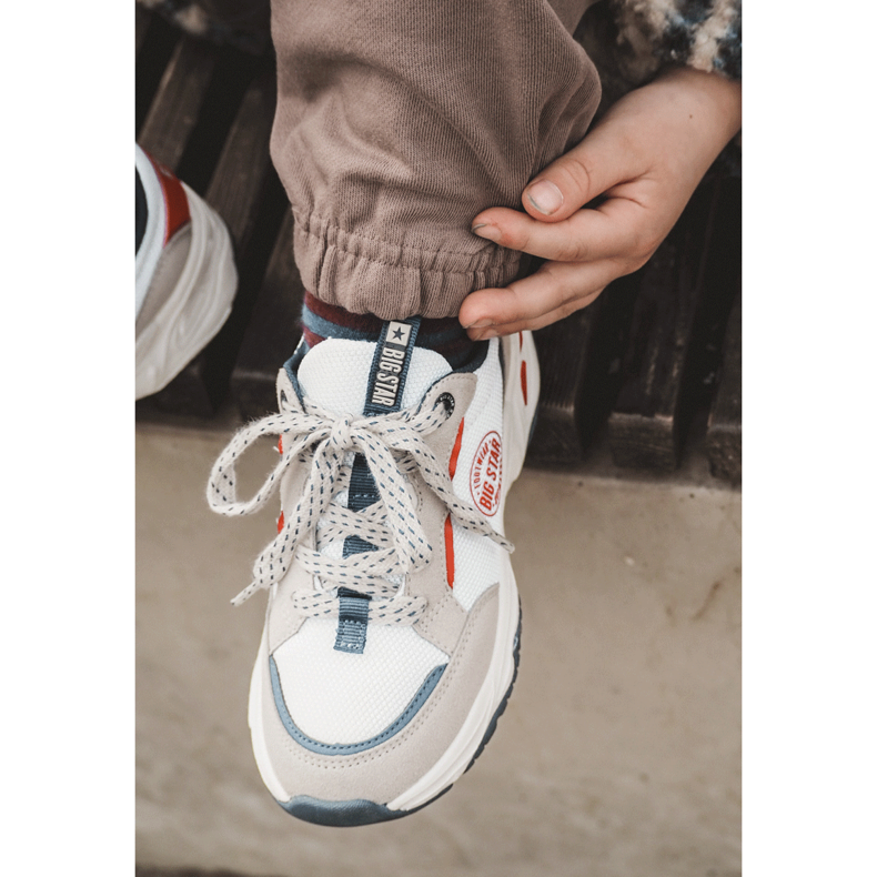 Kinder Sportschuhe Memory Foam System Big Star JJ374269 Weiß 2