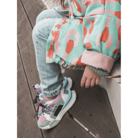 Kinder Sportschuhe Memory Foam System Big Star LL374219 Rosa-Grün 1