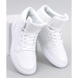 BM High-Top-Sneakers von Harris White weiß 1