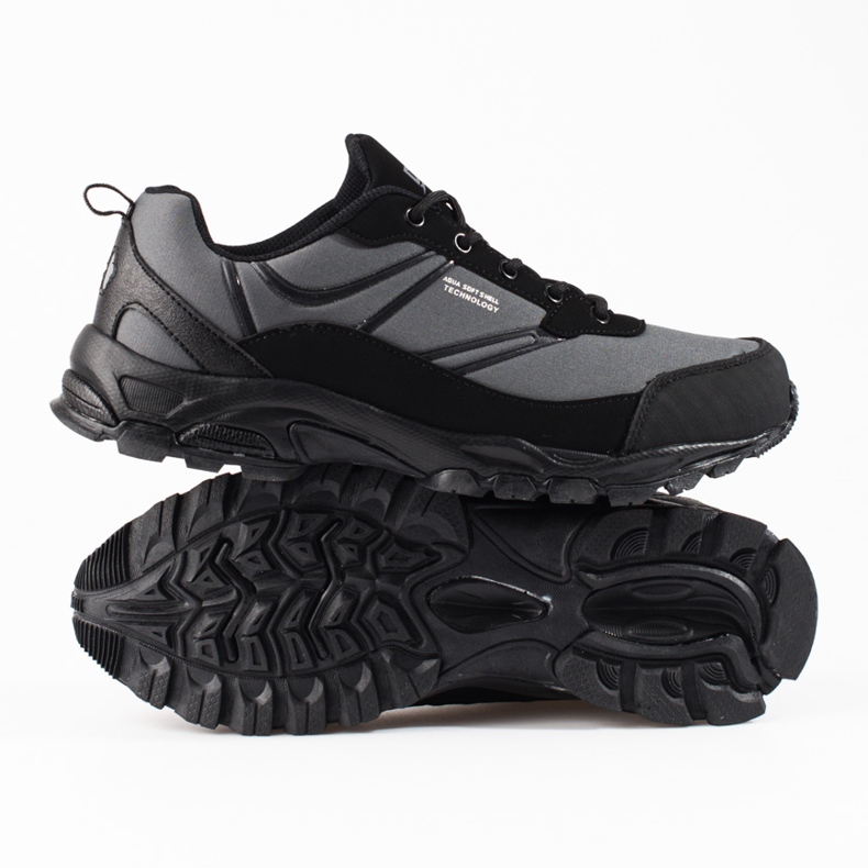 Brauner DK Trekking-Sportschuh für Herren schwarz 1