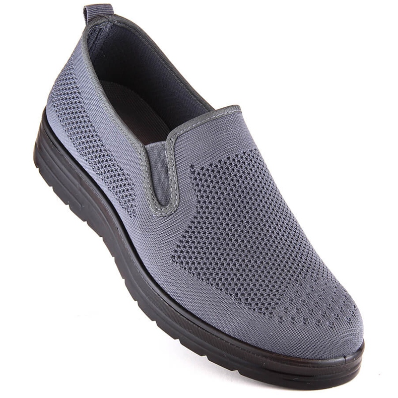 Grey News 1022 Herren-Slipper grau 1