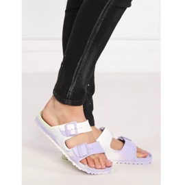 Birkenstock Arizona Eva W 1024556 Hausschuhe lila 1
