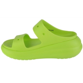 Crocs Classic Crush Sandale W 207670-3UH grün 1