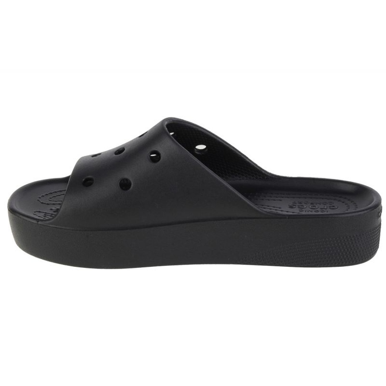 Crocs Classic Plateau Slide W 208180-001 schwarz 1