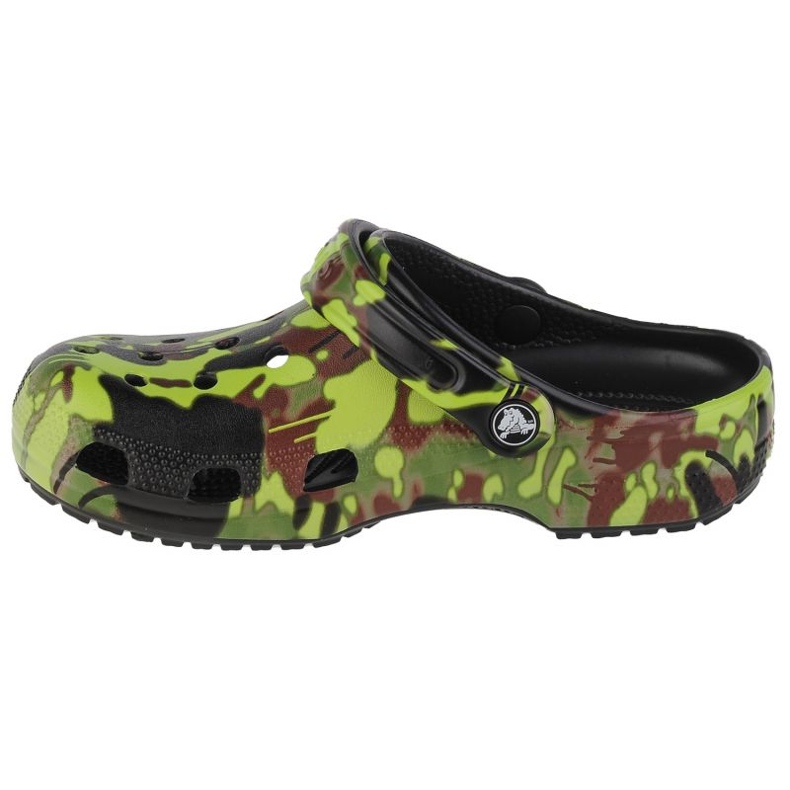 Crocs Classic Spray Camo Clog 208305-001 Flip-Flops grün 1