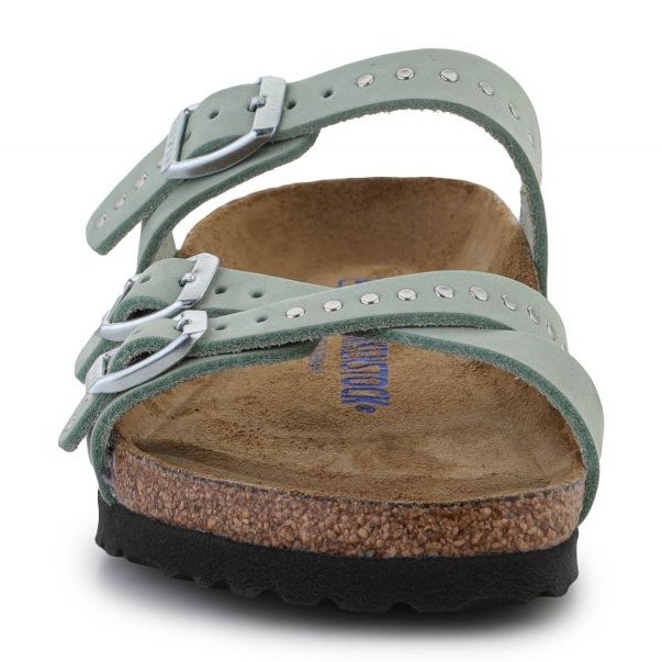 Birkenstock Franca Injected Rivets Matcha Hausschuhe W 1024267 grün 1
