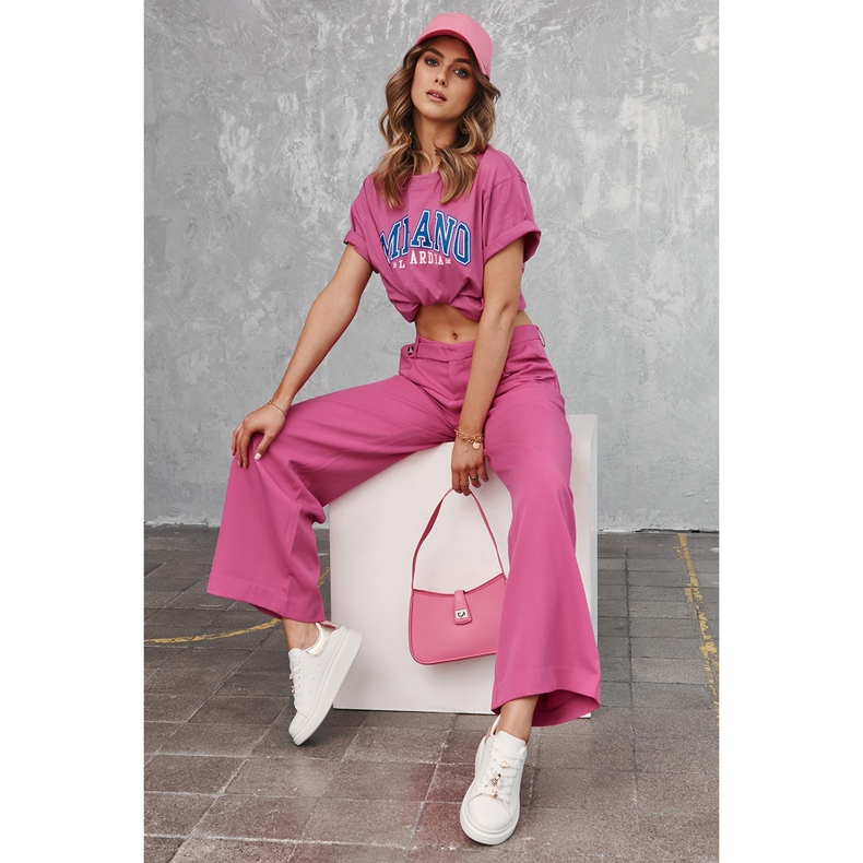 FG2 Sportschuhe für Damen auf einer massiven Plattform in Weiß und Gold Chante 2