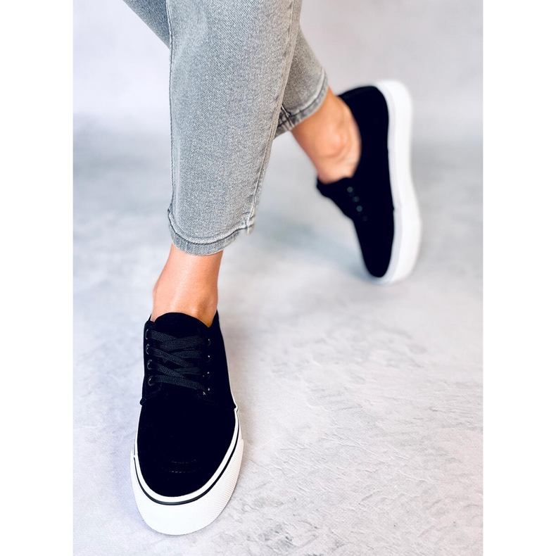 BM Ming Schwarze Damenturnschuhe 1