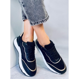 Breland Schwarze Damenturnschuhe 2