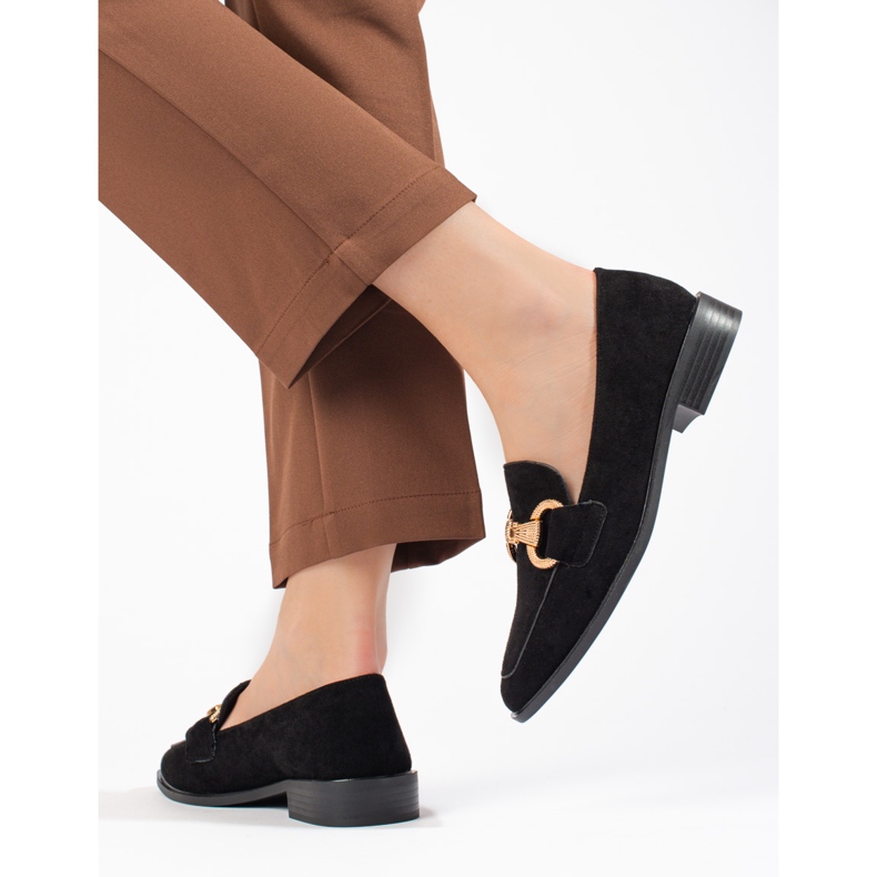 Seastar Shelovet Wildledermokassins für Damen schwarz 2