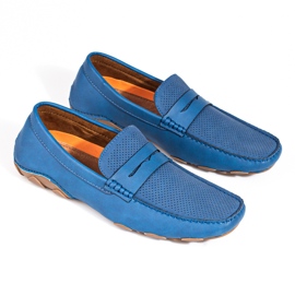 Blaue Shelovet-Loafer für Herren 2