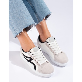 Damen Sportschuhe von Shelovet in Weiß und Grau 1