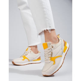 Damen Sportschuhe Shelovet beige 1