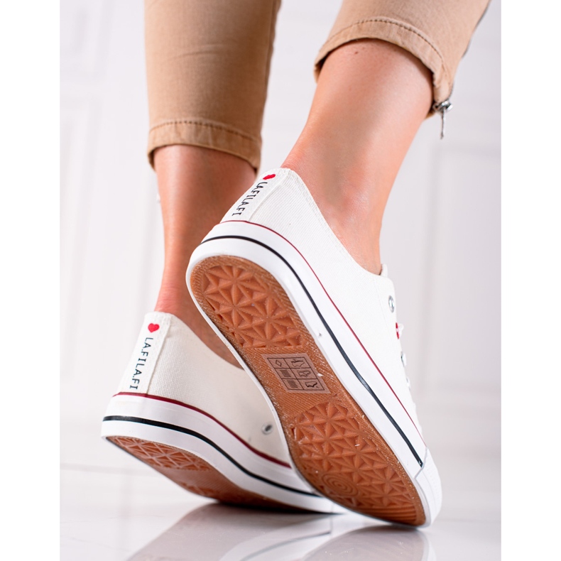 Klassischer LA.FI Sneaker weiß 1