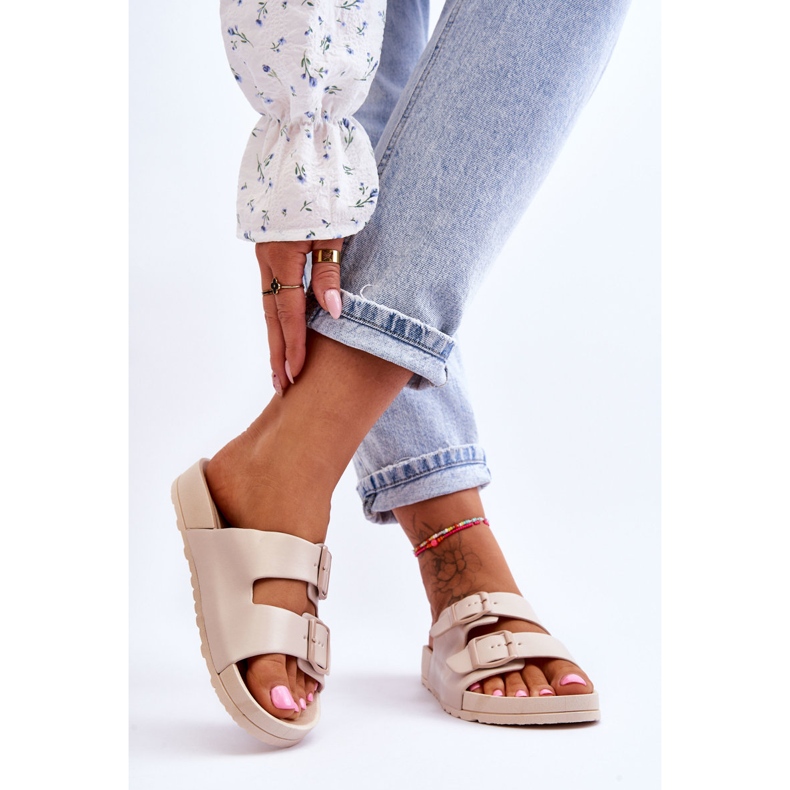 PS1 Vertigo Beige Plateauschuhe für Damen 2