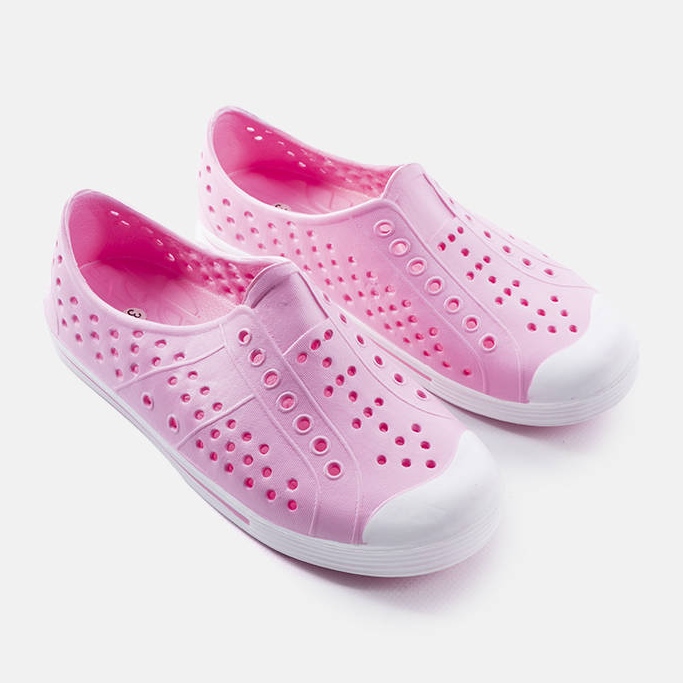 BM Pinke Peppin-Badeschuhe für Kinder rosa 1