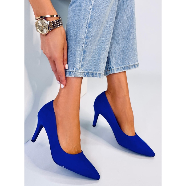 BM Klassische Eurielle Blue High Heels für Damen blau 1