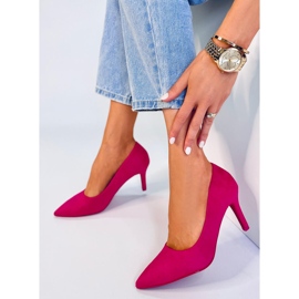 BM Klassische Damenpumps Eurielle Fuchsia rosa 2