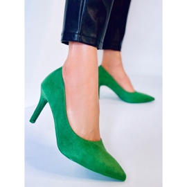 BM Klassische High Heels von Eurielle Green für Damen grün 1