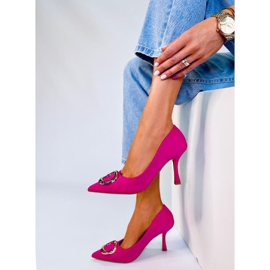 BM Damen High Heels Capriati Fuchsia rosa 2