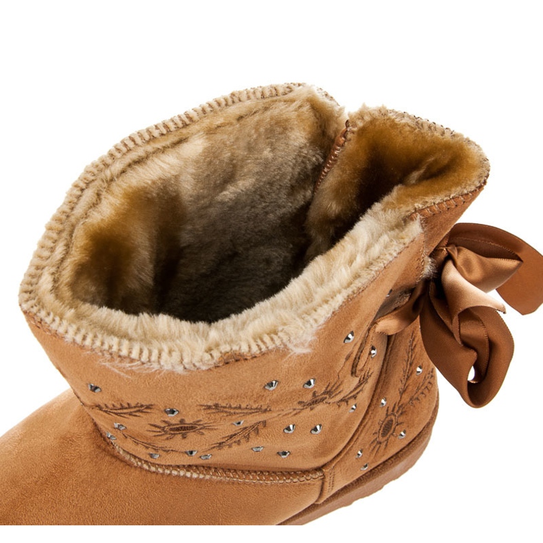 Kylie Schneestiefel aus Wildleder braun 1