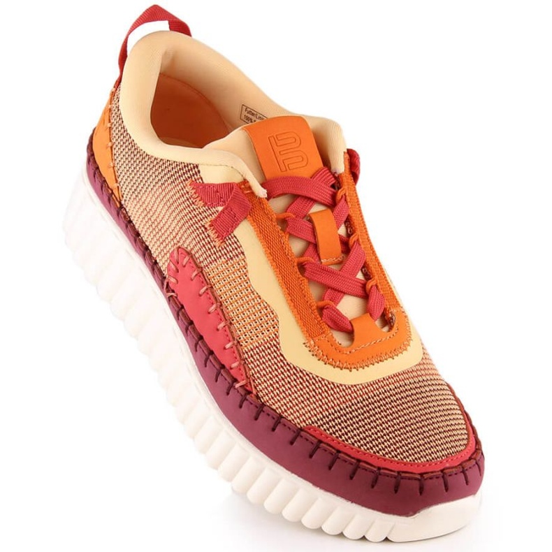 Bugatti Bequeme Sportschuhe Bagatt W LL293129 mehrfarbig orange 1
