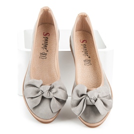 Seastar Ballerinas aus Wildleder grau 1