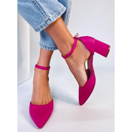 Vonetta Fuchsia Offene Pumps mit niedrigem Absatz rosa 2