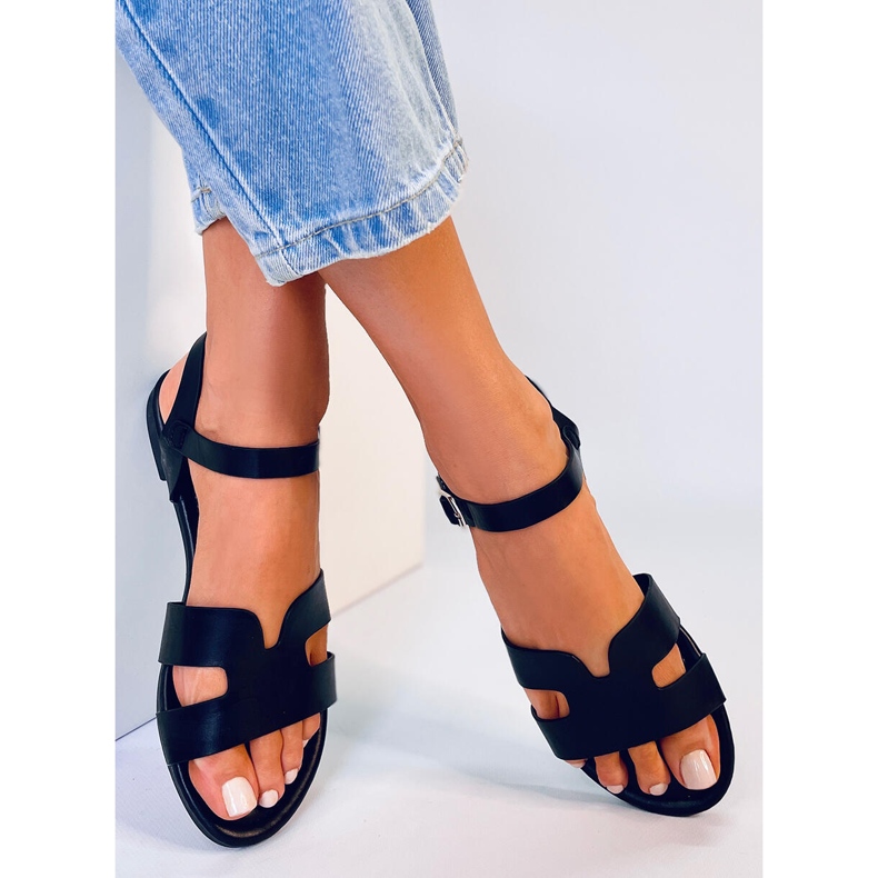 Forney Schwarze Damensandalen 1