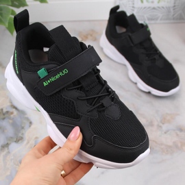 Atletico Kinder Sportschuhe mit Klettverschluss schwarz AbcKids B012310219 1