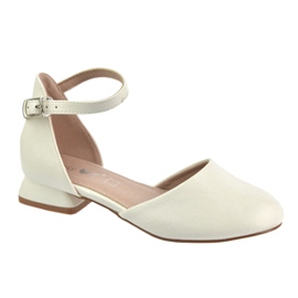 Evento Weiße Ballerinas, MISSE Kommunionsandalen 6