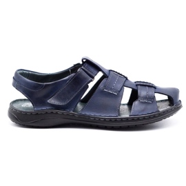 Polbut Sandalen SA07 marineblau 1