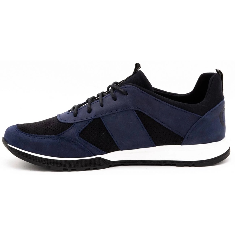 Polbut Freizeitschuhe für Herren aus Leder 2111P marineblau 2