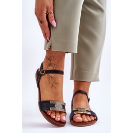 Damensandalen S.Barski KV-5541-37 Schwarz 1