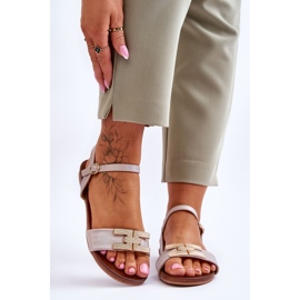 Damensandalen S.Barski KV-5541-37 Beige 1