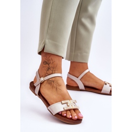 Damensandalen S.Barski KV-5541-37 Beige 2